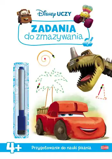 Taniej Disney Uczy. Zadania do zmazywania. Auta w trasie