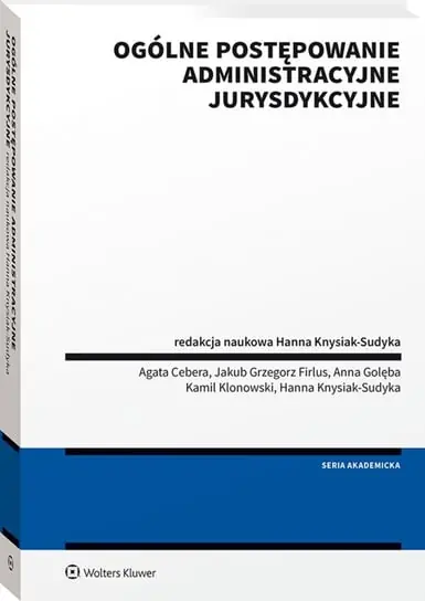 Darmowa dostawa Ogólne postępowanie administracyjne jurysdykcyjne