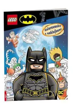 Rabat LEGO BATMAN. KOLOROWANKA Z NAKLEJKAMI