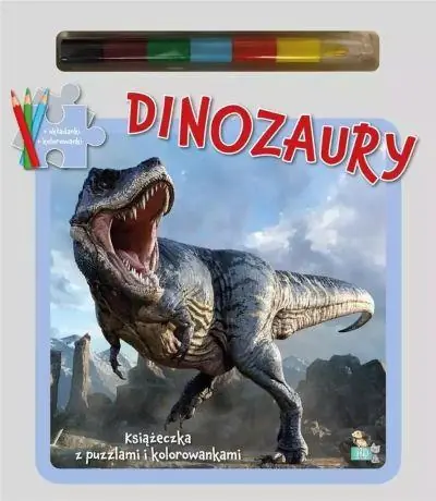 Książeczki z puzzlami Dinozauru Bestseller