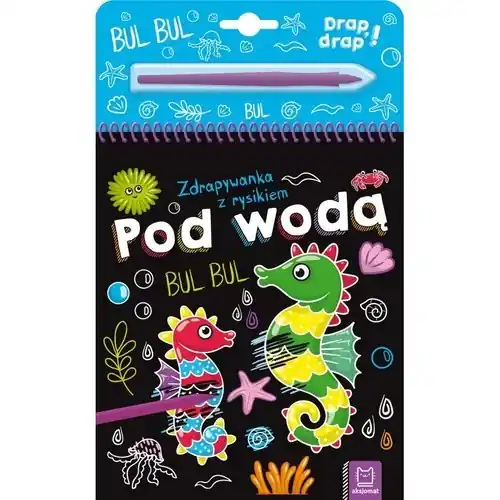 Pod wodą Zdrapywanka z rysikiem Rabat
