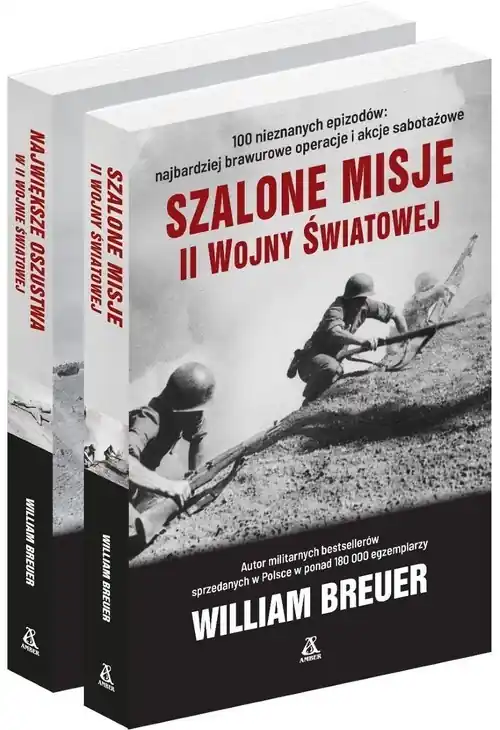 Cena promocyjna Szalone misje II Wojny Światowej / Największe oszustwa w II Wojnie Światowej Pakiet