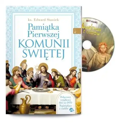 Pamiątka Pierwszej Komunii Świętej z DVD Sprawdź teraz