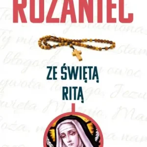 Różaniec ze świętą Ritą Obniżka ceny