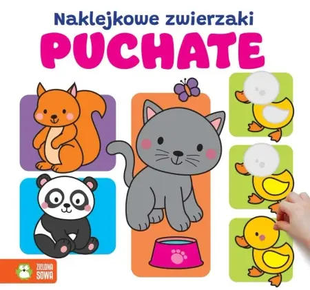 Naklejkowe zwierzaki. Puchate - Natalia Berlik Do wyczerpania zapasów