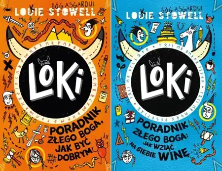 Sprawdź teraz Loki. Poradnik złego boga. Tom 1-2, Louie Stowell - Louie Stowell