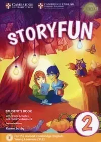 Storyfun for Starters 2 Student's Book with Online Activities and Home Fun Booklet 2 - Karen Saxby Oferta limitowana